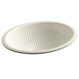 Linia Ceramic Oval Undermount Bathroom Sink