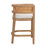 Oech Rubberwood Upholstered Bar Stools-112771097-112771095