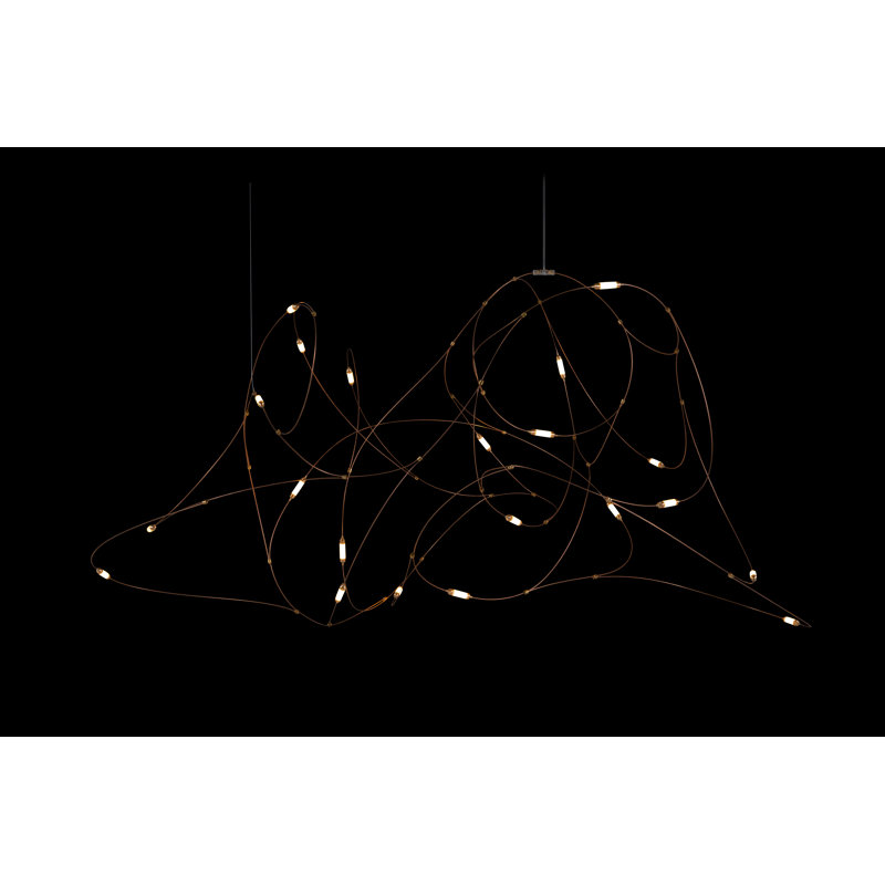 Flock Of Light LED Chandelier, Large (21 Lights)
