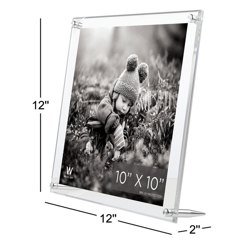 Cateno Tabletop Single Picture Frame, Silver