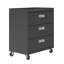 Armoire de rangement de garage mobile en métal gris anthracite Fortress-1081911691