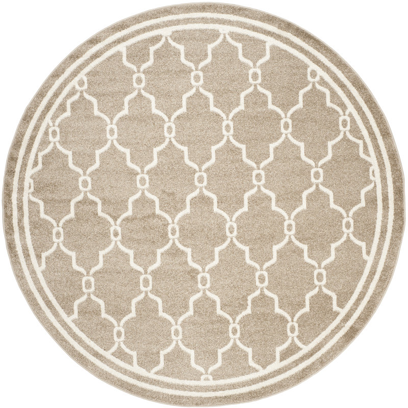 Amherst Performance Geometric Rug, Round 7'