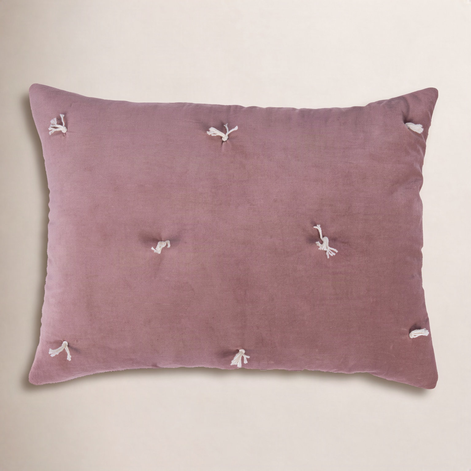 Geoff 100% Cotton Pillow Sham, King, Brick