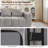 Straight Modular Sofa With Compressed Boneless Sectional-1808894137-1809568253