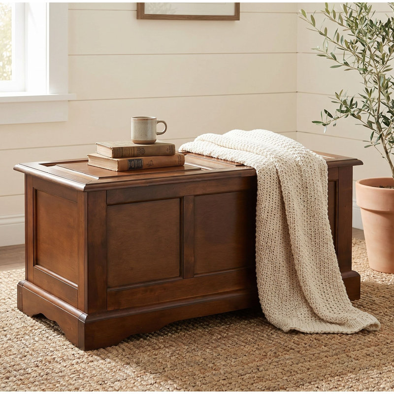 Rosson Blanket Chest, Chestnut Brown
