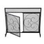 2 Double Door Iron Fireplace Door