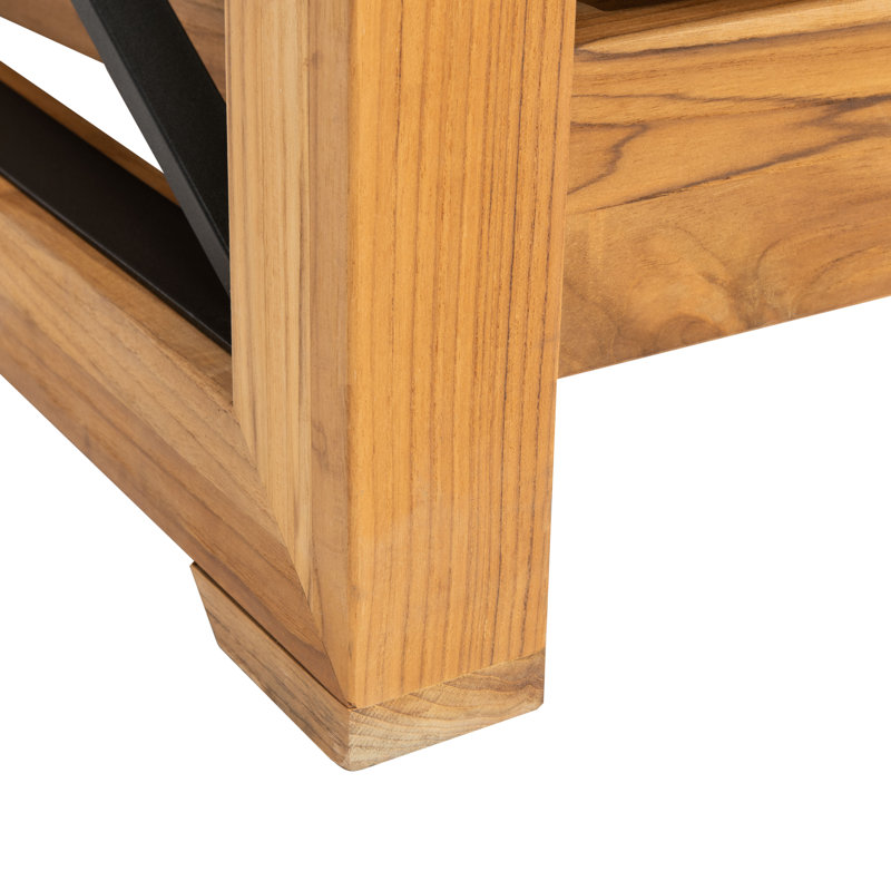 Zariah Outdoor Teak Lounge Chair