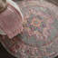 Tapis oriental gris et rose Abbate-1862625672