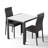 3-Piece Dining Set with Faux Marble Table Top-332719253