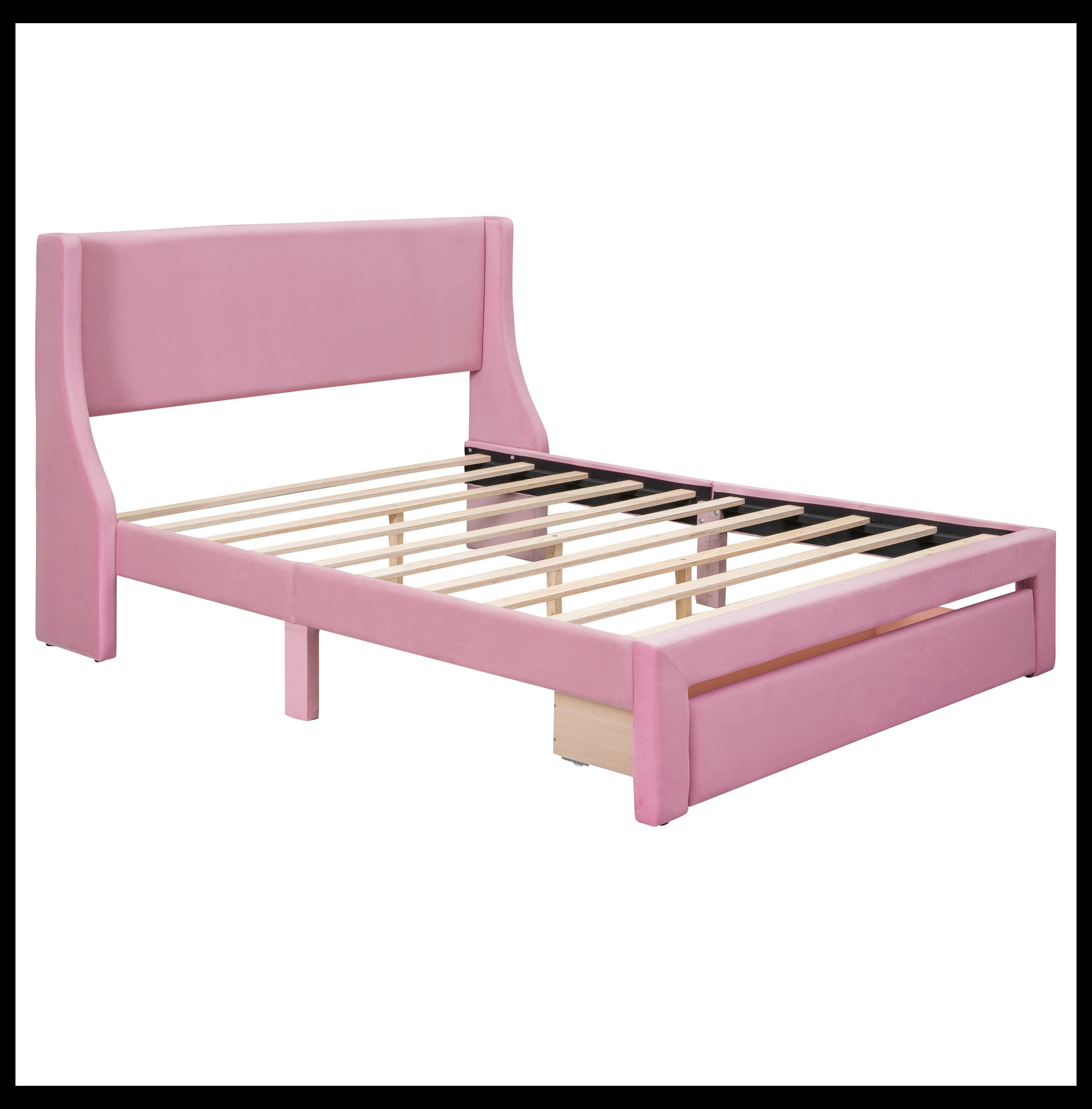 Mercer41 Warishah Upholstered Platform Storage Bed | Wayfair