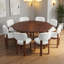 Ensemble de 8 chaises en bois-2082687206