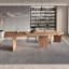 Bureau en bois massif Burlywood Free Form-1381095167