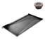 Base de douche 60 po x 32 po Alcove en acrylique noir brillant avec drain à gauche, drain inclus-115222965