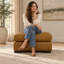 Citation Heirloom Quality Ottoman in Buttery Soft 100% Top Grain Leather, Made to Order-1630716419