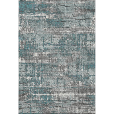 Premium Machine Washable Mouton Geometric Rug