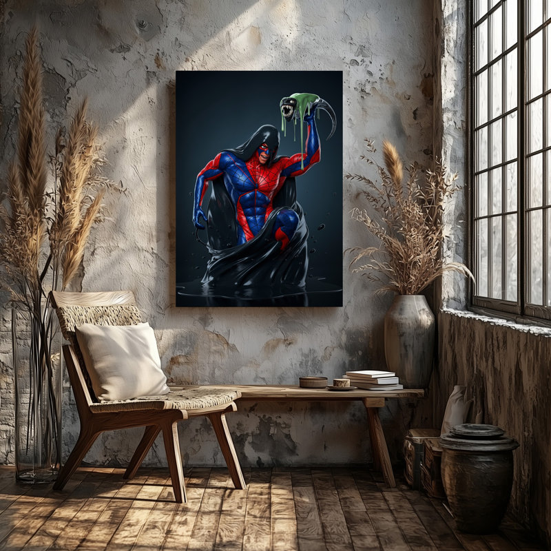 Reproduction d'art sur toile, "Superhero", H 30 po x l 20 po