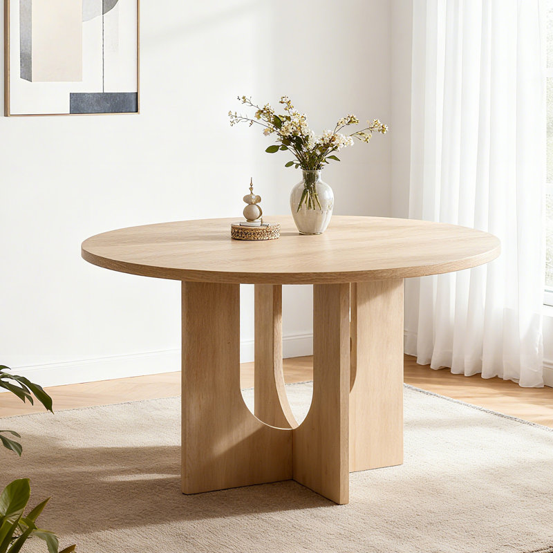 Modern Round Dining Table For 4 (Not Including Chair)