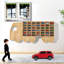 Présentoir en bois 42 grilles Hot Wheels