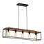 Lustre rectangulaire 5 lumières Deith