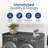 OfficeSimpli Large Washer Dryer Countertop 30 x 58 Heavy-Duty Laundry Countertop Over Washer and Dryer, Laundry Room Countertop Organization Solution with Non-Slip Pads, Slate Grey-113996717-113996716