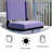 Grandstand Comfort Seats by Flash - Lightweight Stadium Chair with Handle & Ultra-Padded Seat-24583968
