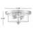 Weccacoe Glass Flush Mount-453254987