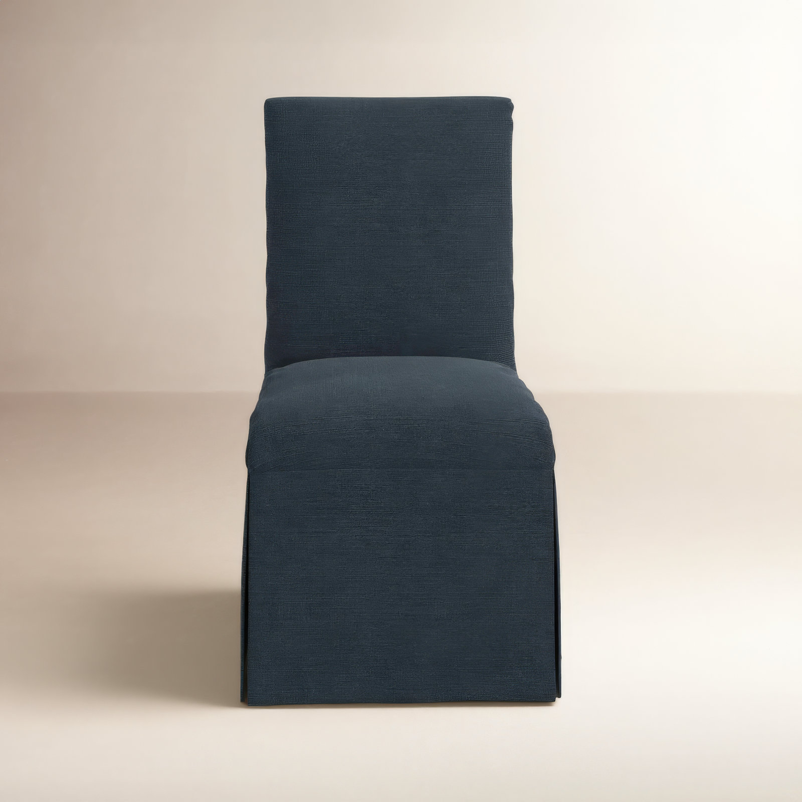 Silvia Parsons Chair, Classic Navy Linen