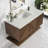 Marcello 48'' Single Bathroom Vanity with Quartz Top-100386706