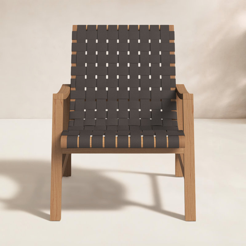 Aero Outdoor Teak Lounge Chair
