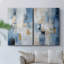 ABSTRACT Series Dxxxviii - Toile tendue avec châssis de qualité supérieure - Prêt à être accroché-108954644