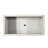 White Magnesium Oxide Planter - 31.89"W X 16.14"D 16"H Lightweight Concrete Outdoor 31.89" W 16.14" D 16" H