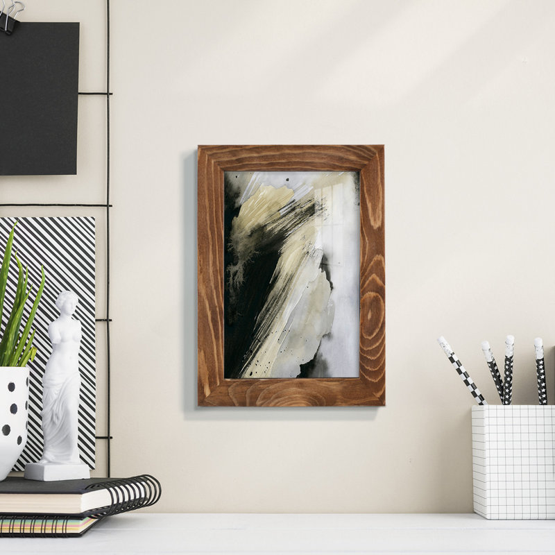 The Shore's Edge I - Impression encadrée avec verre, H 7 po x l 5 po x P 1 po, Cadre noyer