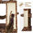 Filey 65.7'' H Carpet Cat Tree Condos and Scratching Posts Included, with Platforms and Hammock-758805648