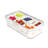 Divided Food Tray With Lid Stackable Snack Box, 6 Small Dividers, Transparent