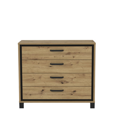 Crespin 104.7 cm W Chest of 4 Drawers