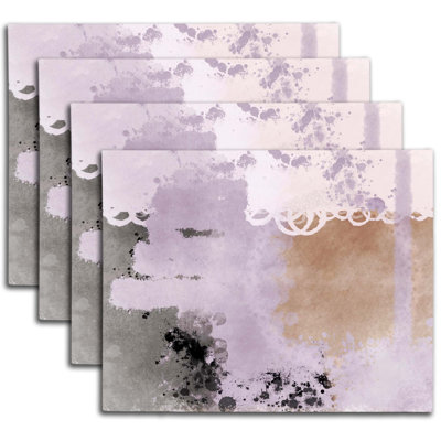 Napperon abstrait en polyester