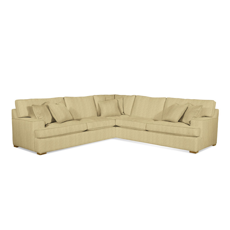 Sadie L-Sectional, Beige Sugar Performance; 0863-93, Black