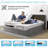  Zero Gravity Adjustable Bed Frame With Massage & Wireless Remote Control - Anti-Snore, USB Ports, LED Light-1716137279