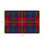 Tartan Vegan Leather Rectangle Pebble Placemat-351960969