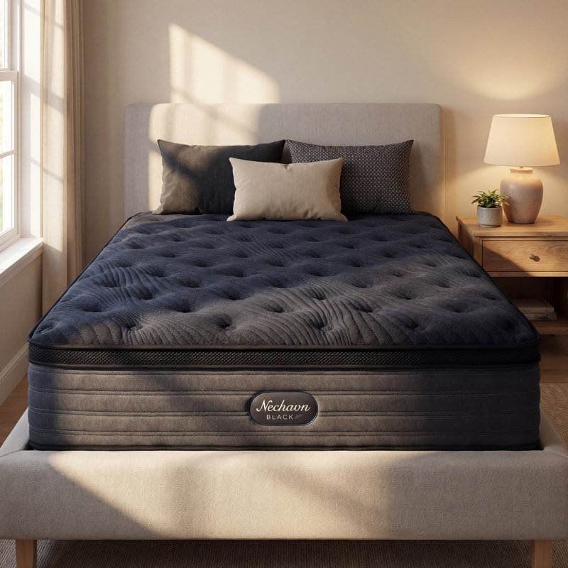 14 Inch Full Mattress Cooling Gel Memory Foam Bed In A Box, Medium Firm & Pressure Relieving, Certipur-us Certified - Black