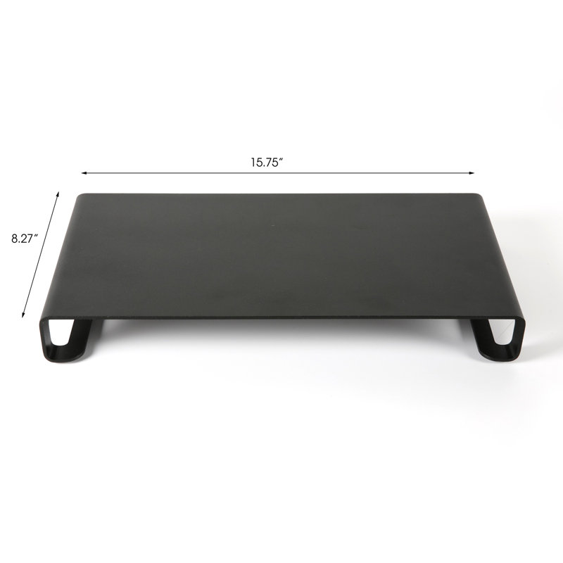 Jaime-Leigh Metal Monitor Stand, Black