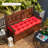 Cassella Outdoor 4'' Bench Seat Cushion-1165536576