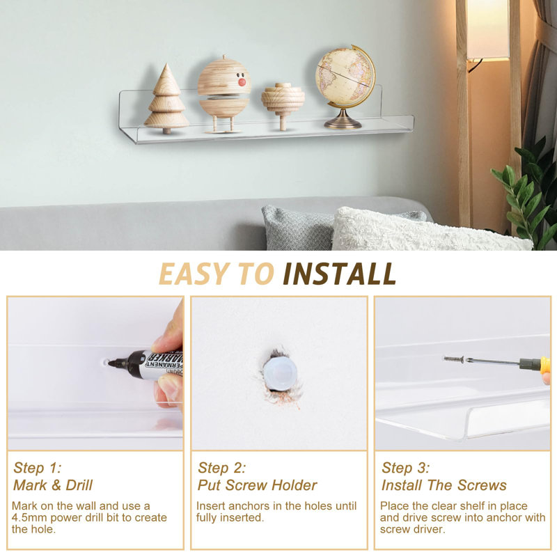 Deddo Floating Shelf