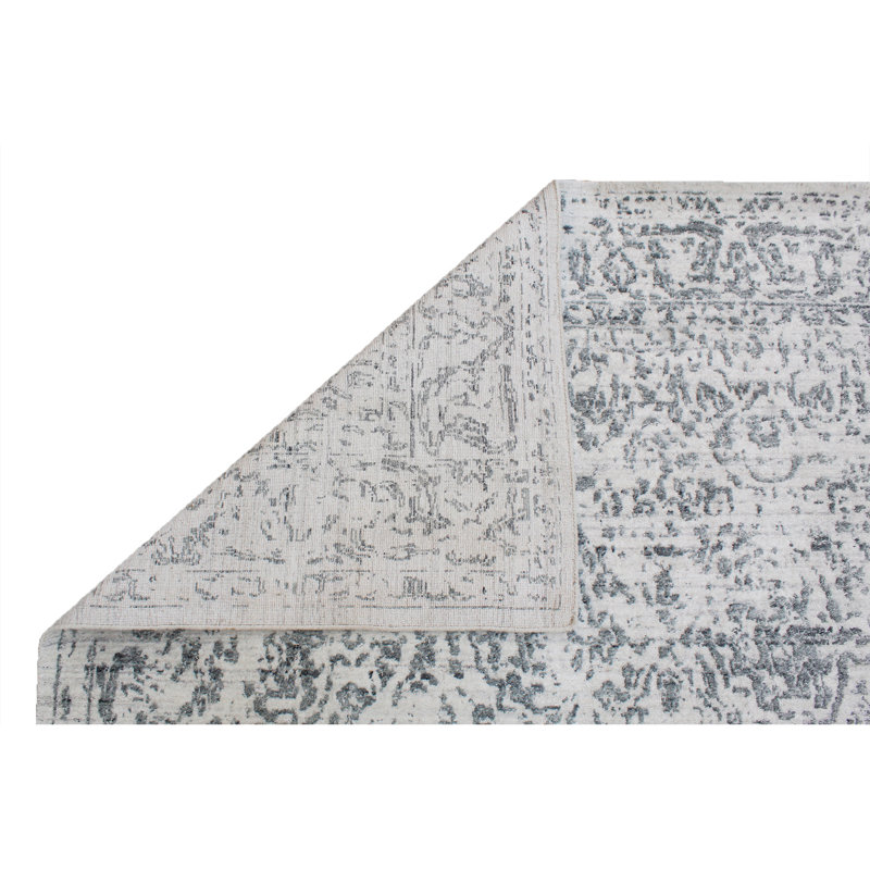 Hand Knotted Wool Oriental Area Rug, Rectangle 12' x 15'