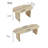 Extendable Oval Wood Dining Table – 3-Size Adjustable, Dual-Pillar Design