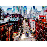 New York City Print by Diana Moya