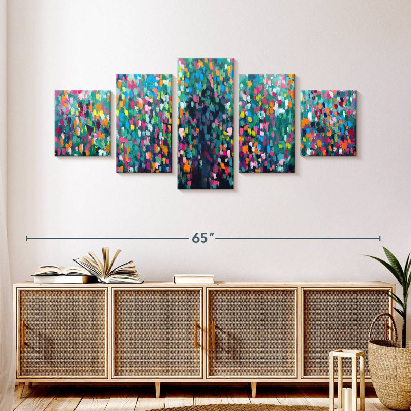 Twilight Meadow IV, 24" H x 55" W