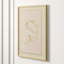 Male Nude 3' Framed Print on Glass