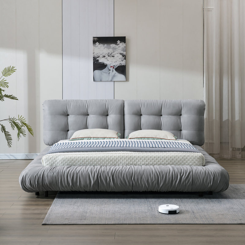 Floating Platform Bed, Queen