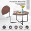 Cotten Round Outdoor Coffee Table - 80 cm W 80 cm D